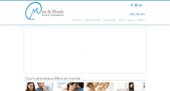 Desktop Screenshot of coursprenataux.com